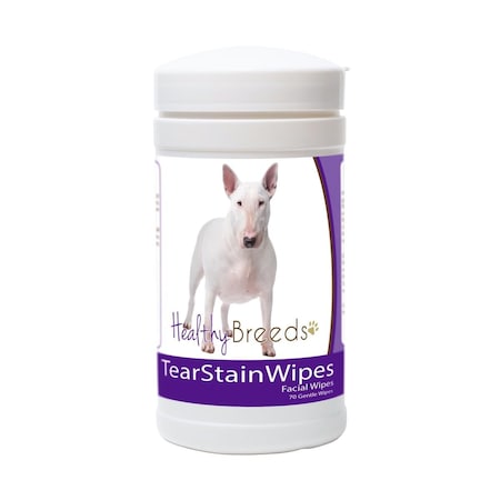Pamperedpets Bull Terrier Tear Stain Wipes PA3491693